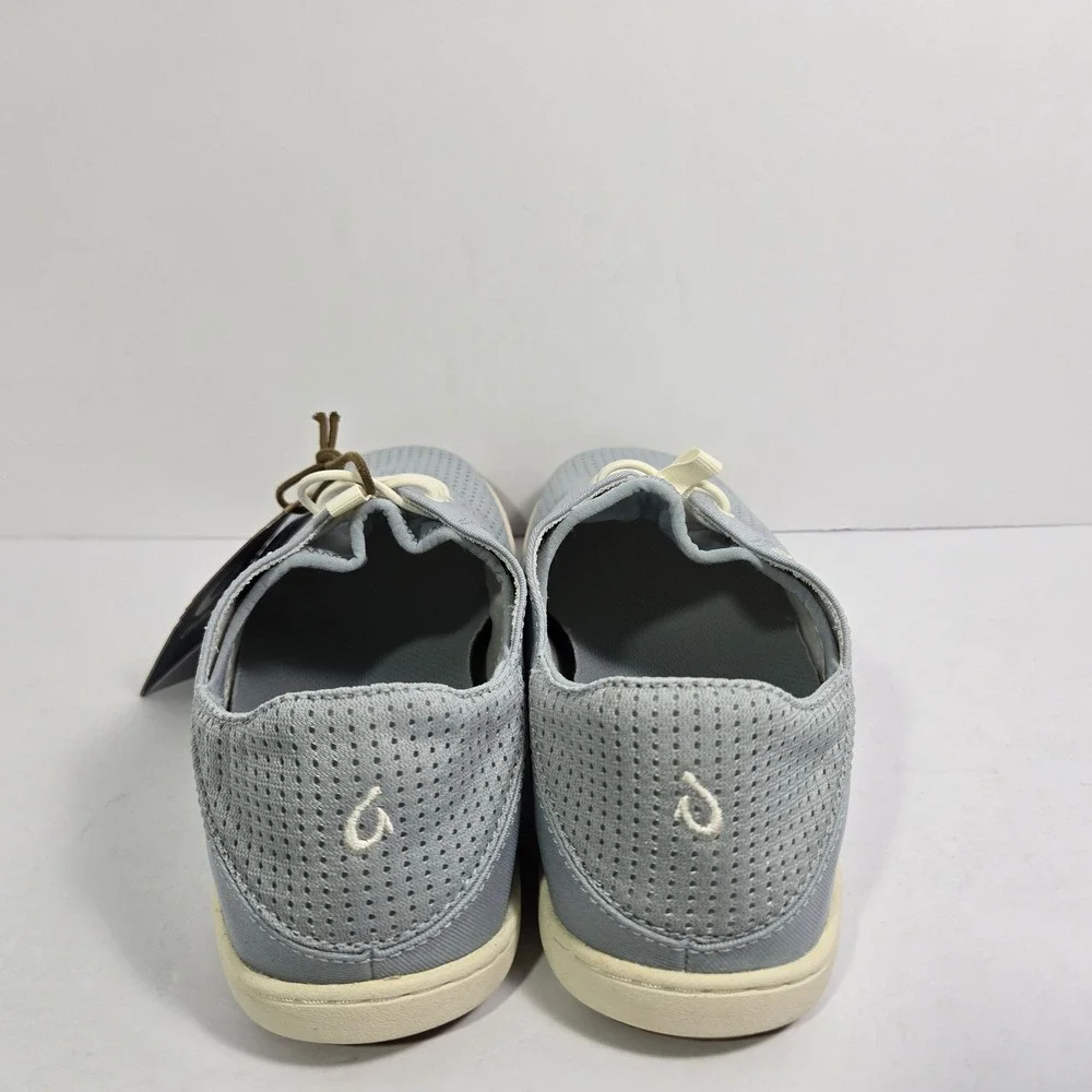 OluKai Nohea Moku Mens 8.5 Light Denim Boat Shoes Sneakers 10283-DNDN NEW